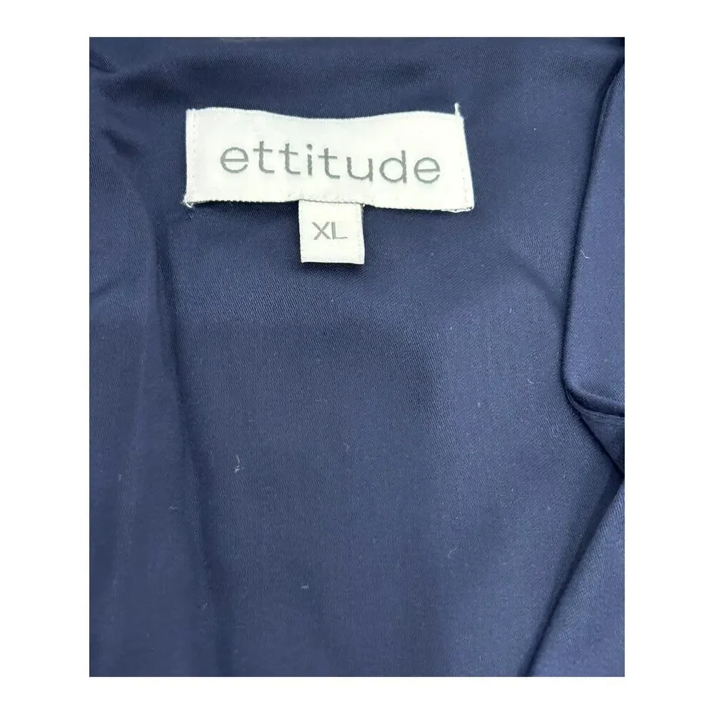 NWT Ettitude Sateen Jumpsuit - Ocean - XL - Picture 3 of 5
